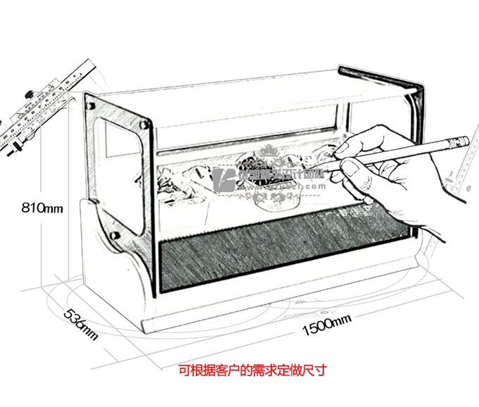 億彩-VIP-BQGA台式冰淇淋展示柜（厂长推荐）