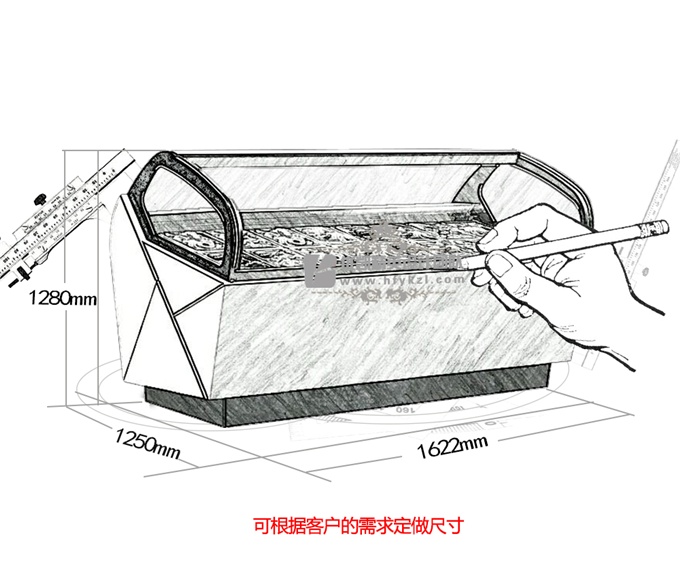 億彩-VIP-BQX2冰淇淋展示柜（厂长推荐）