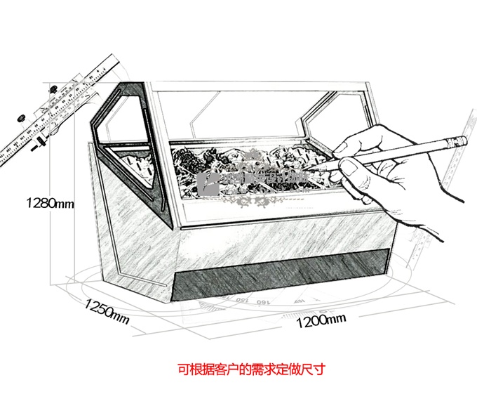 億彩-VIP-BQX3冰淇淋展示柜（厂长推荐）
