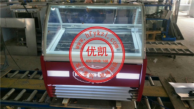 億彩冰淇淋展示柜车间图