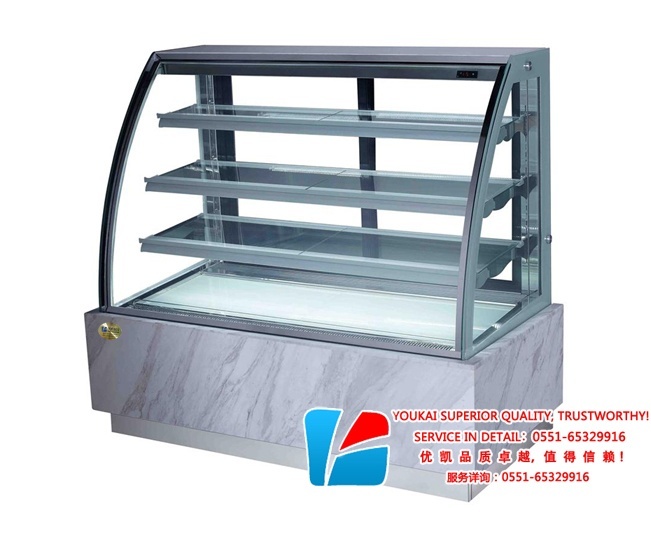 億彩-VIP-HA3弧形蛋糕展示柜